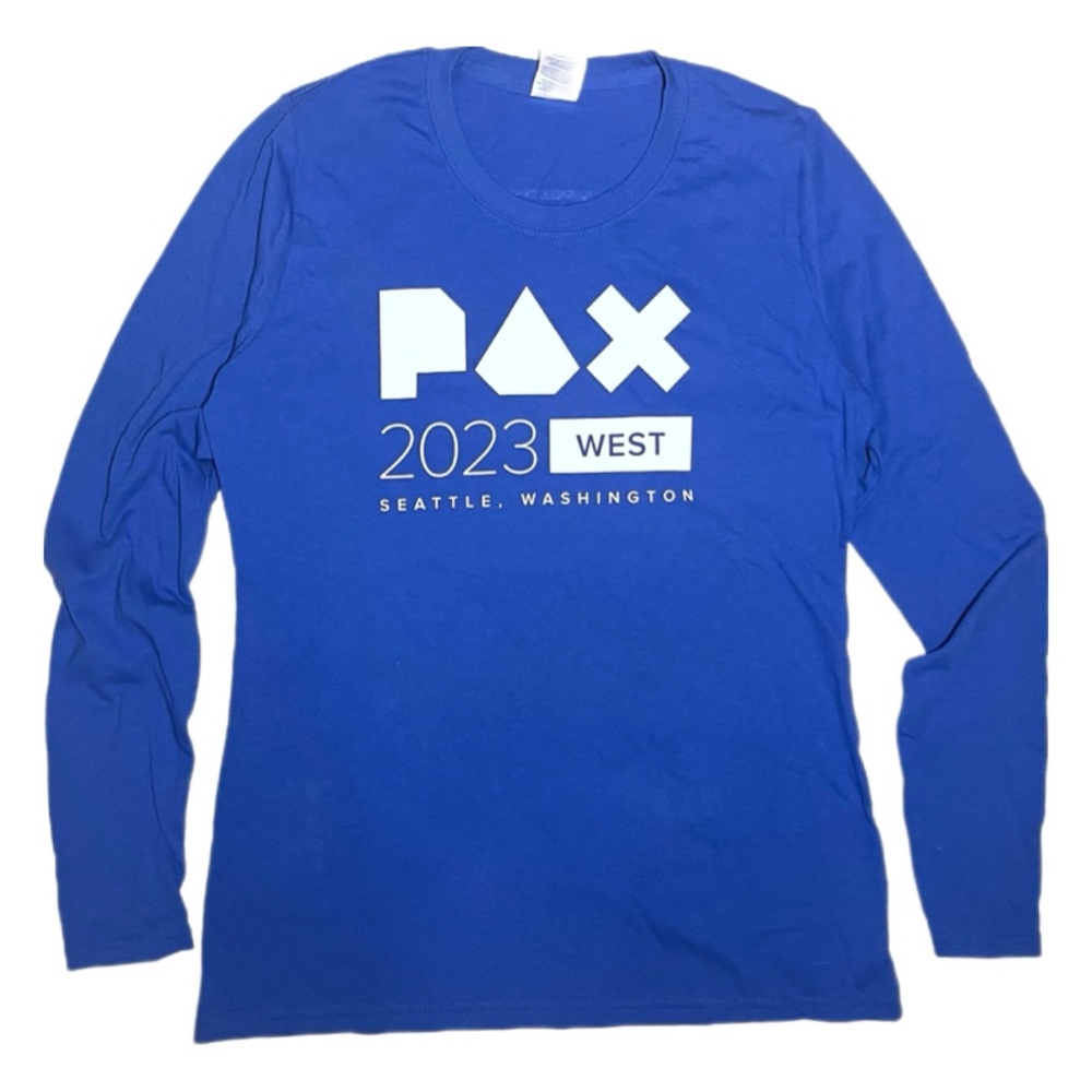 PAX West 2023 Enforcer Long Sleeve Cotton Shirt NEVER WORN
